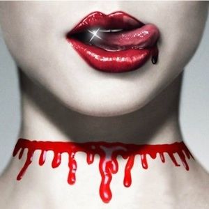 Halloween Blood Drip Necklace